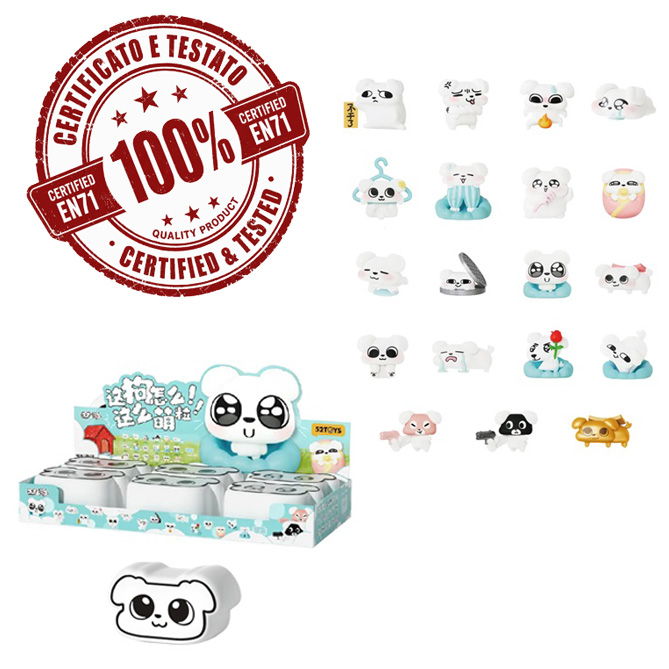 ZOGGY SO CUTE 5cm (3 personaggi per confezione) In Blind Box (20,5x6cm) In espo da 6pz 19ass…x6…x36